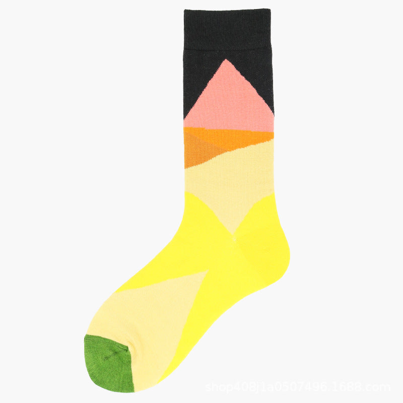 Mid-calf For Fall And Winter Long Cotton Socks