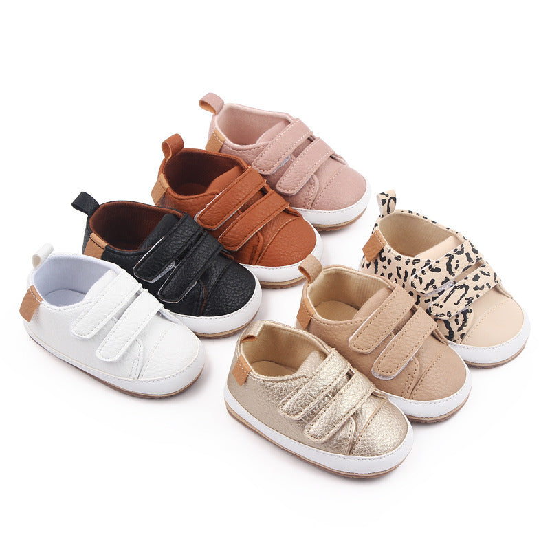 Baby Pairs Of Velcro Walking Shoes