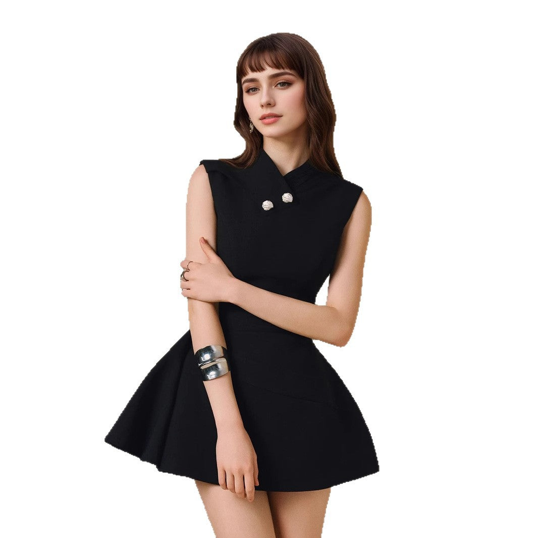 Spring Womens Sleeveless Slim Fit Mini Dress