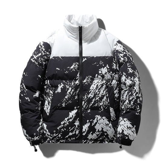 Autumn And Winter New Thick Warm Cotton-padded Jacket Men