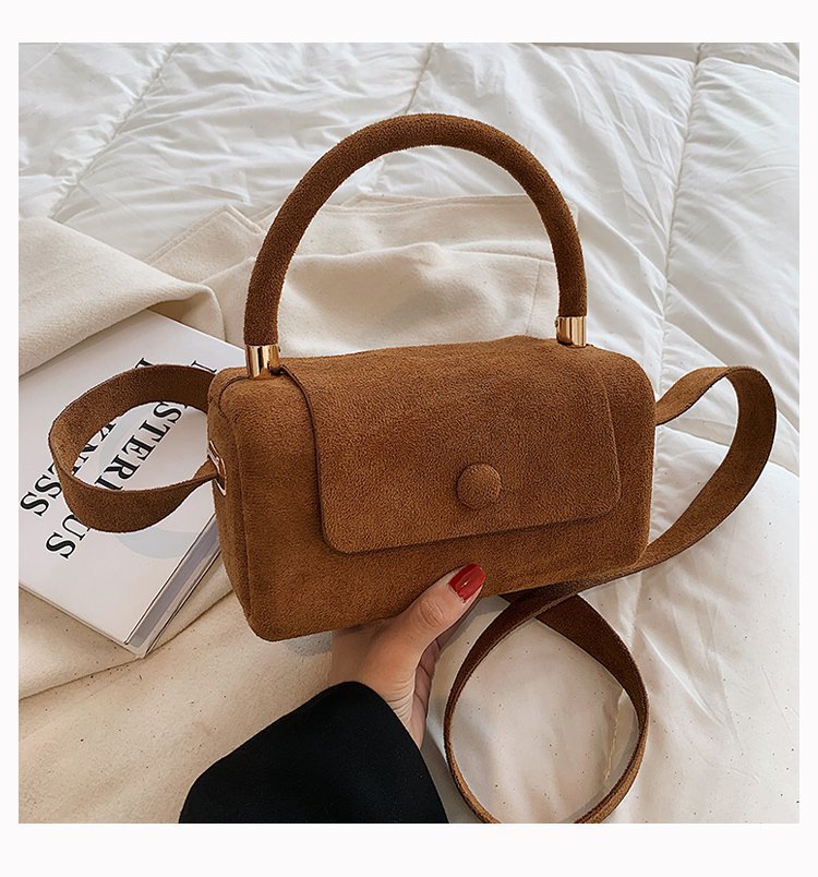 Women's New Popular Frosted One-shoulder Messenger Handbag