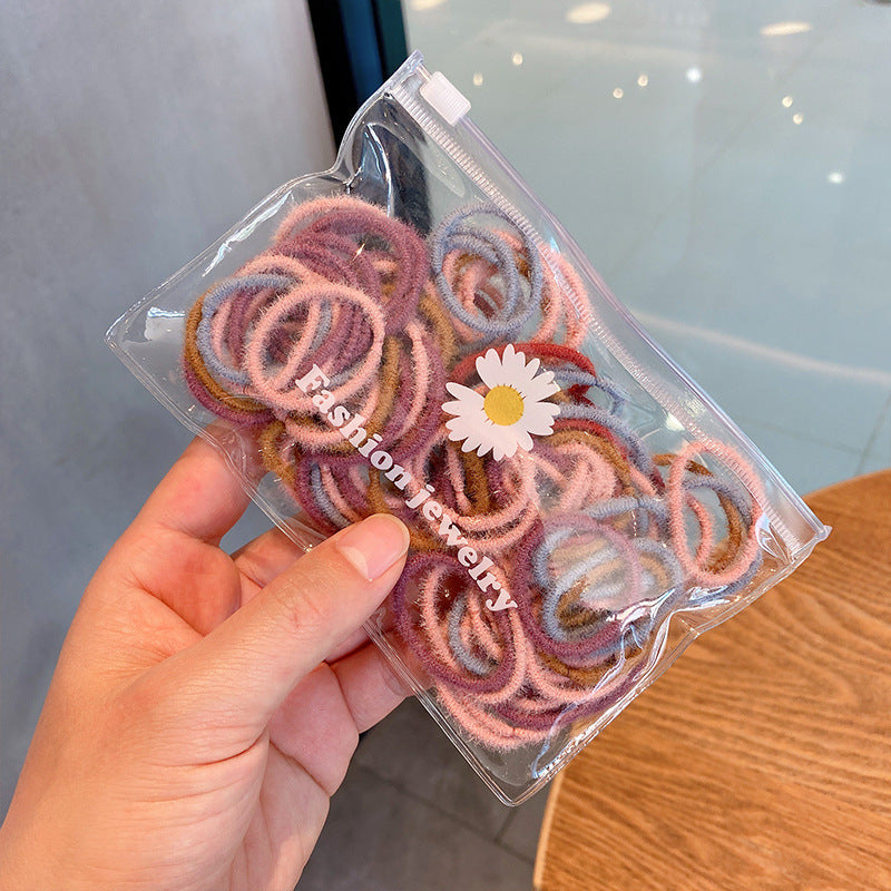 Girl Princess Color Head Hair Tie Rubber Band