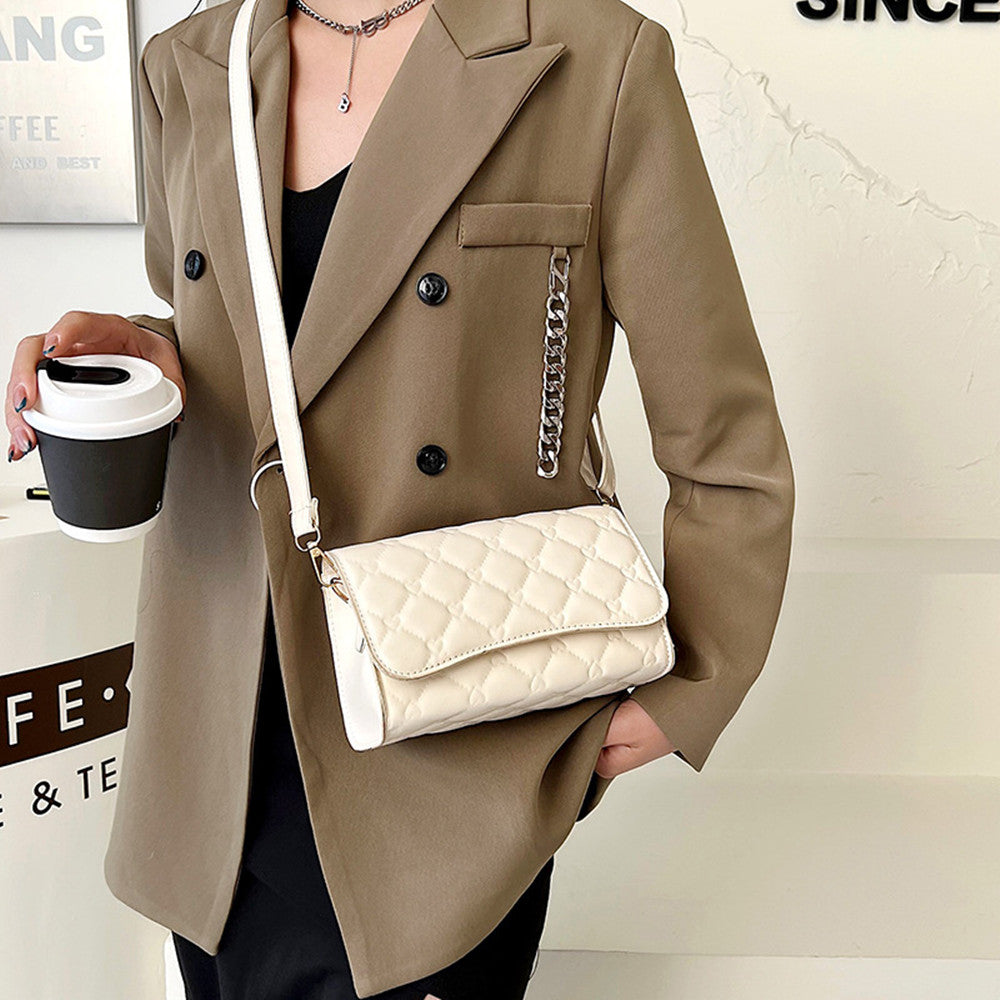 Fashion Lingge Design Women's Bag For Girls