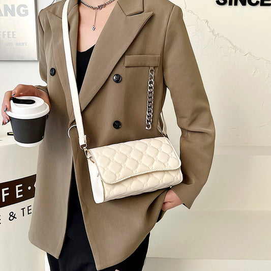 Fashion Lingge Design Women's Bag For Girls