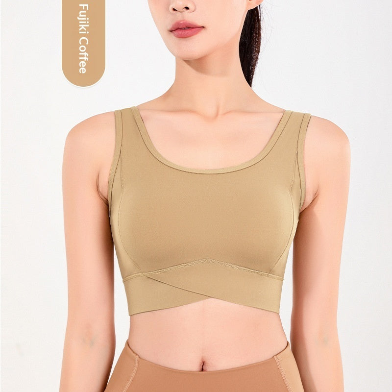 High-intensity Shockproof Running Fitness Bra Pilates Yoga Vest