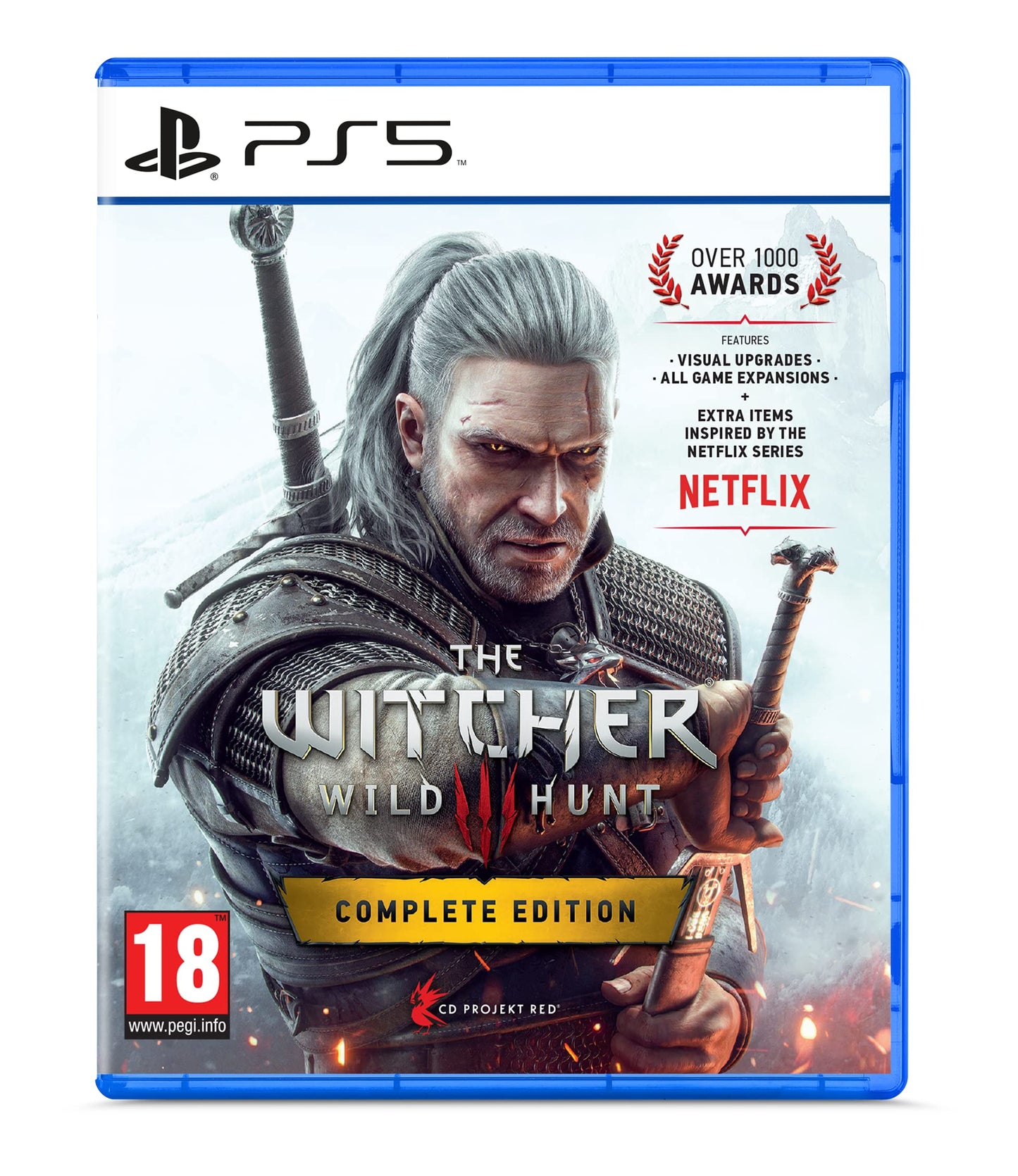 NAMCO - CD Projekt Red - The Witcher 3 Wild Hunt - Komplett upplaga, Playstation 5 [engelsk utgåva]