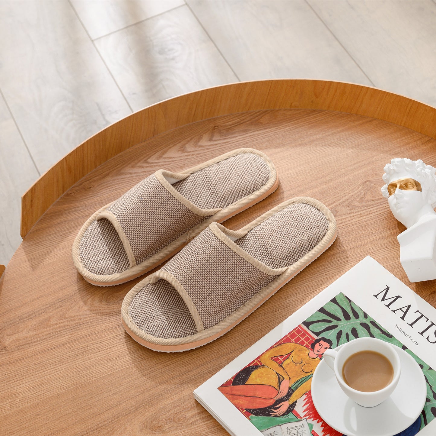 Women's Cotton And Linen Slippers