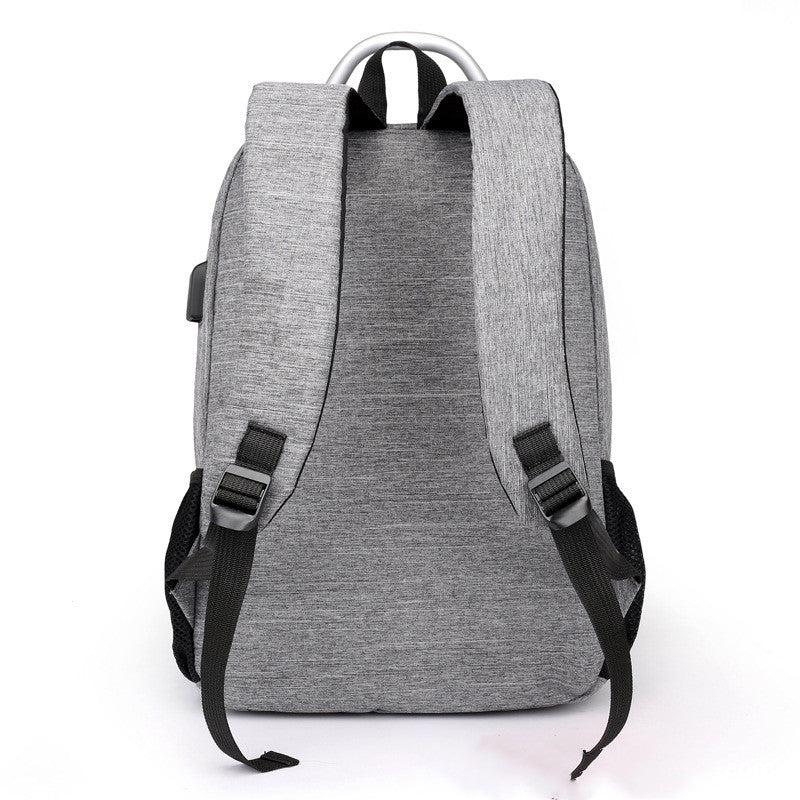 Oxford stof USB-opladende skulder-PC-taske