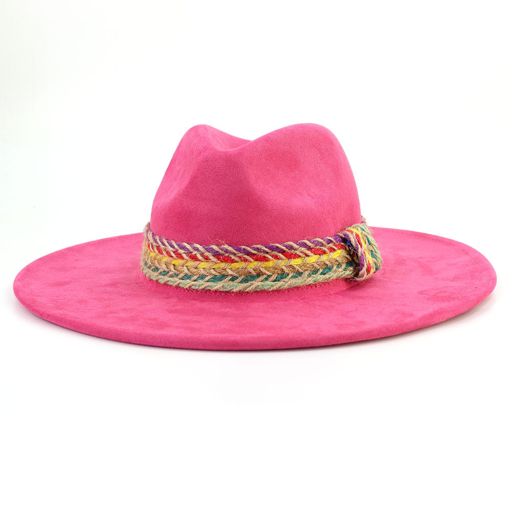 New Wide Brim Top Hat For Women