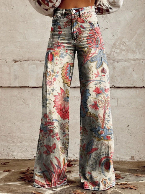 Lightweight Faux Denim Jeans In Plus Sizescasual And Versatile