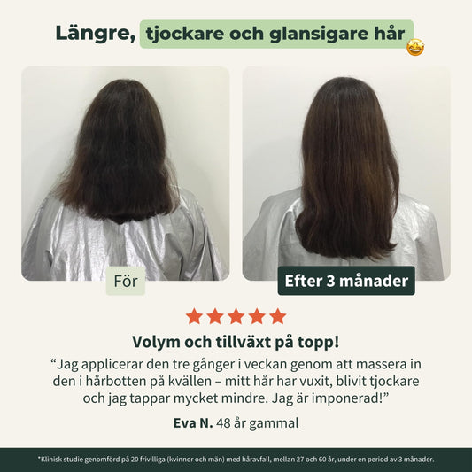 Ekologisk Rosmarinolja för Hår - Främjar Tillväxt & Minskar Håravfall - Eterisk Rosmarinolja, Ricino, Argan och Jojoba - Glasflaska med Pipett + Pump - Organic Hair Growth Oil - 100ml