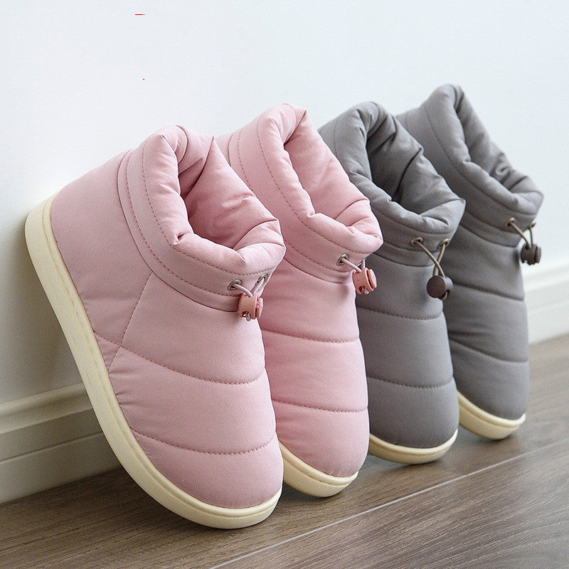 Cotton Slippers Women Winter Bag With Down And Down To Keep Warm Indoor Home