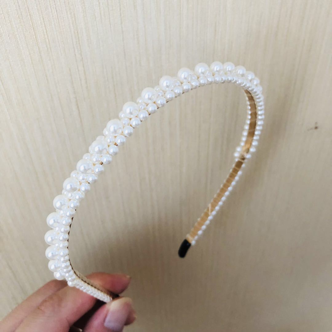Pure Color Hair Bundle Sponge Hair Band Fairy Hair Accessories
