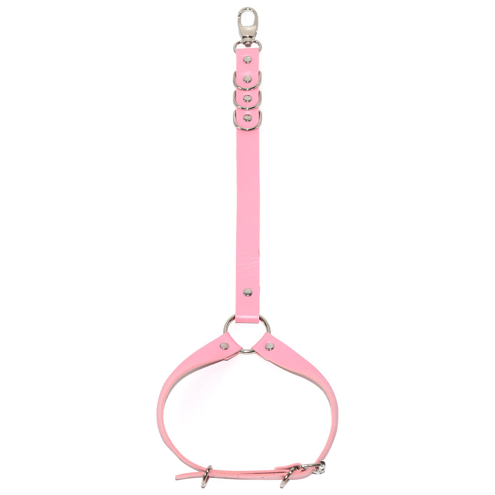 Fashion Trend Punk Style Show Pu Leg Chain