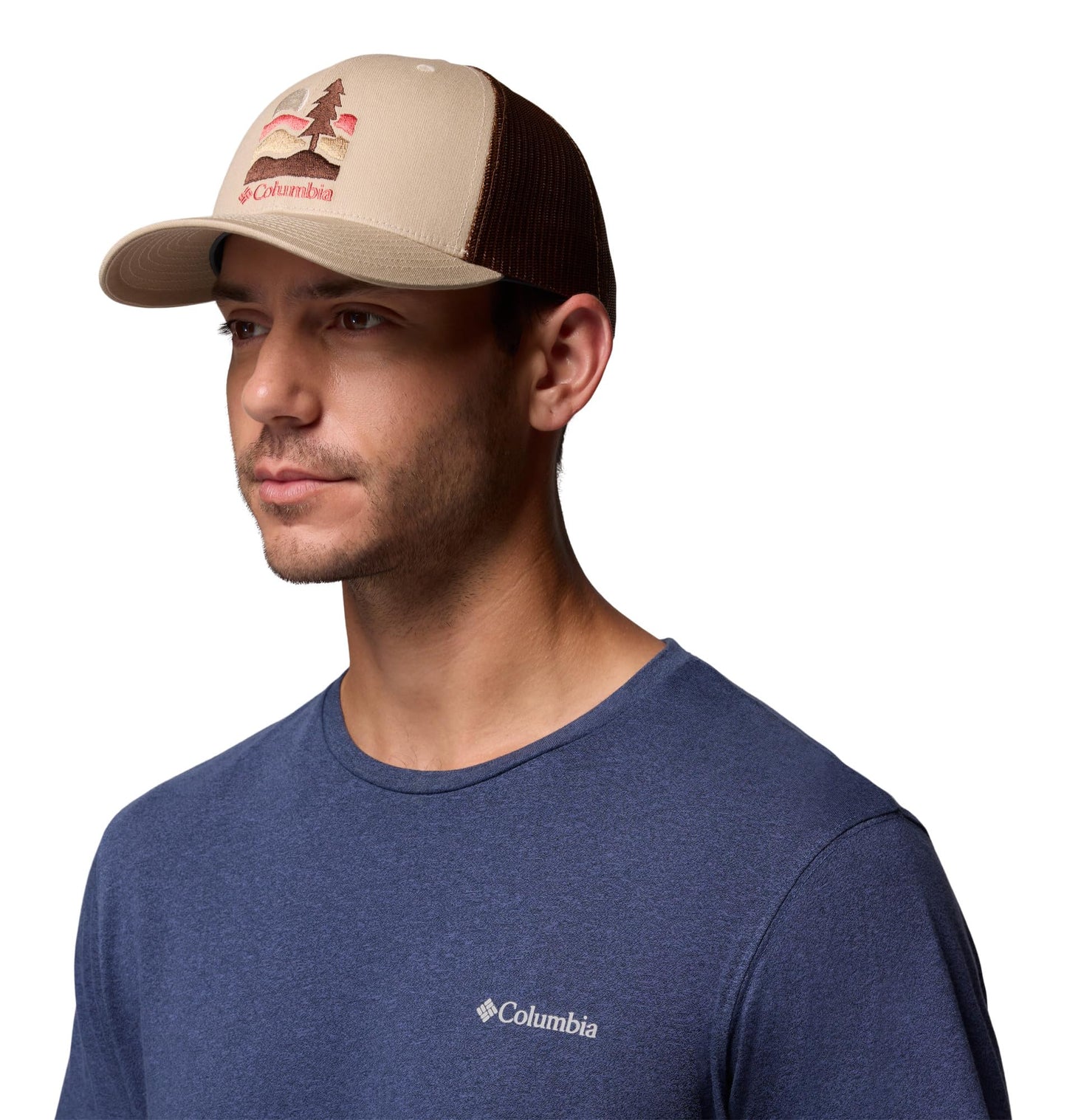 Columbia PFG Fisk Flagga Mesh Snap Back-Låg Hatt Unisex-Vuxen