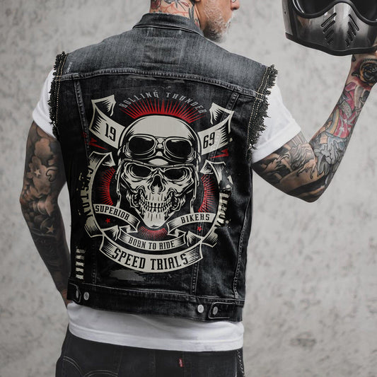 Men's Slim Jacket Frock Vest