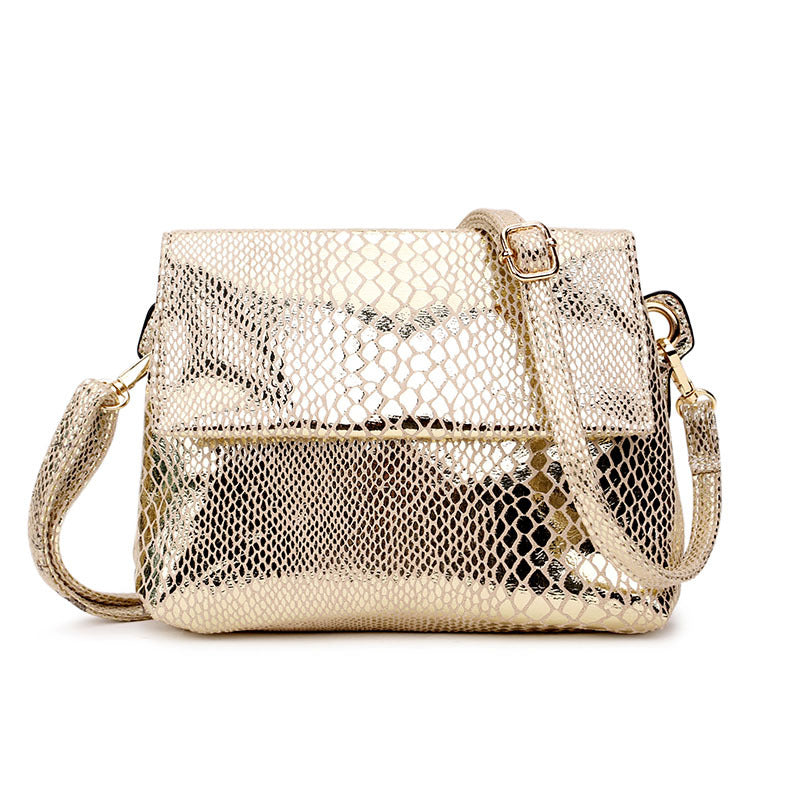 New Snake pattern small square bag