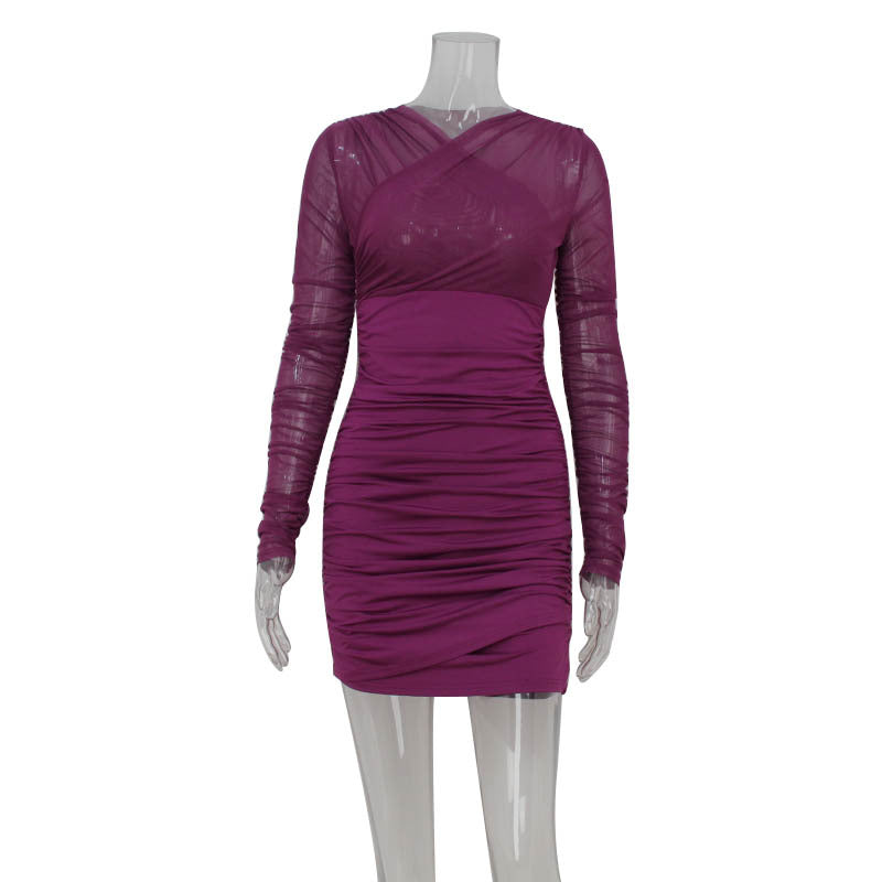 Chic, Stylish, And Sexy Mesh Bodycon Dress