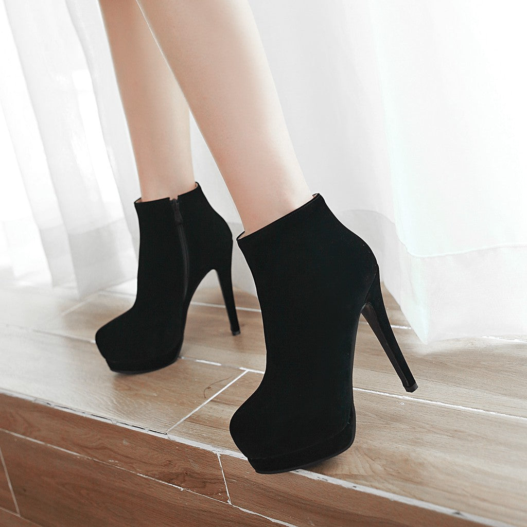 Martin Boots Fashion Thick Heel Sexy