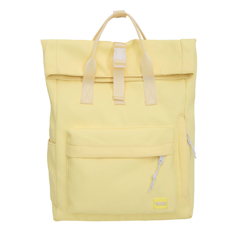 Large-capacity Solid Color Backpack