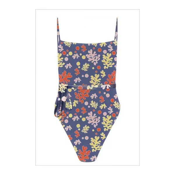 Traceless Ventilation Banded Bikini Swimsuit