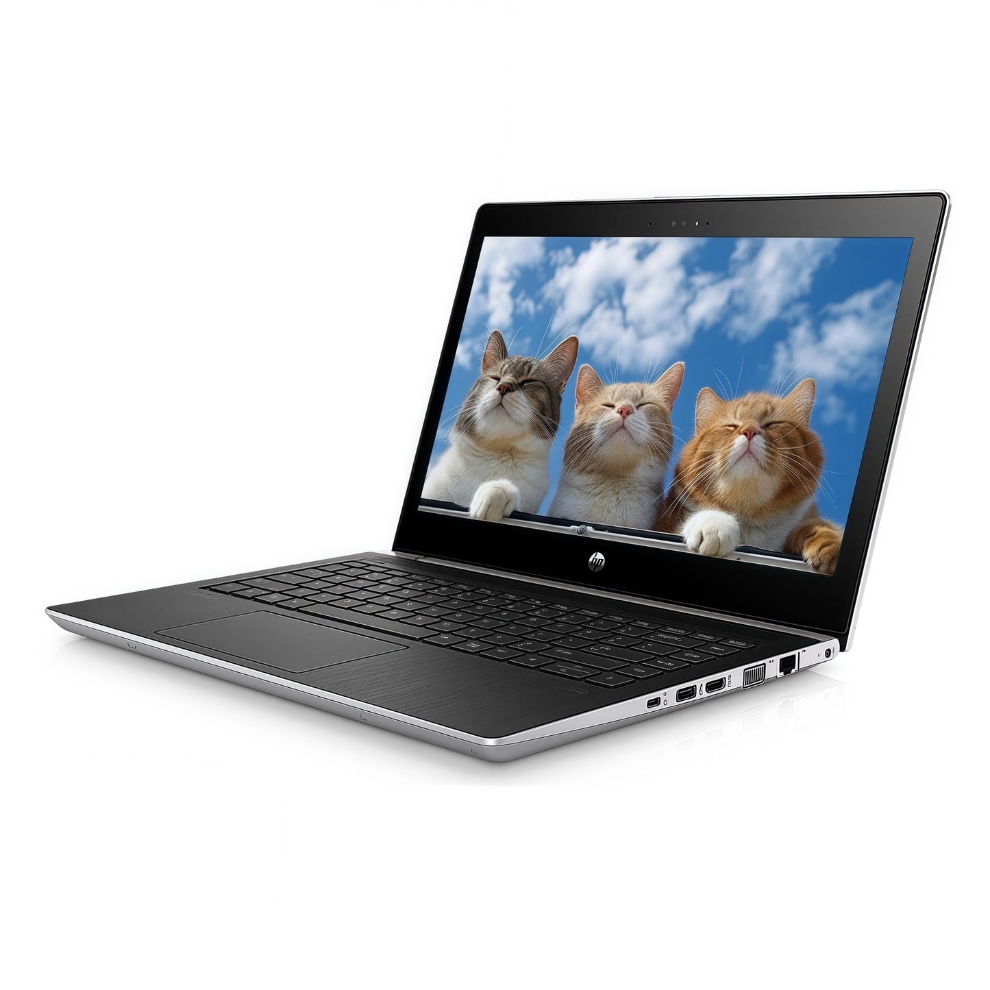 HP ProBook MT31 bärbar dator med tunn klient, 13,3 tum HD-bärbar dator, Intel Celeron 3867U, 8 GB RAM, 128 GB SSD, amerikanskt tangentbord, Windows 11 Pro (renoverad)