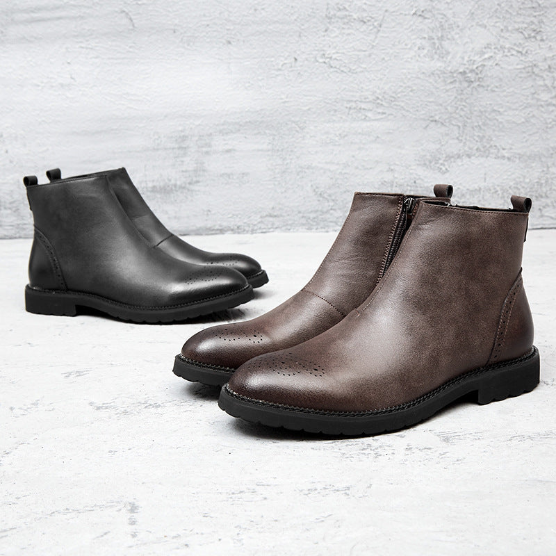 Winter Boots Men's High Rise Martin Boots