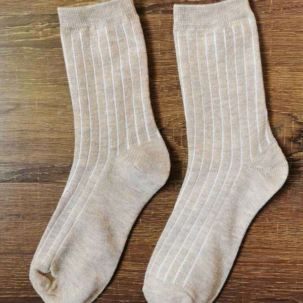 Autumn And Winter Thin Section Of Cotton Long Pile Of Socks Female