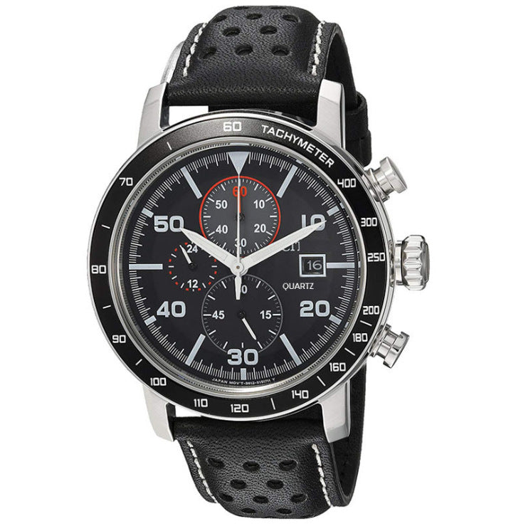Fashion Business Men's Quartz Belt Watch