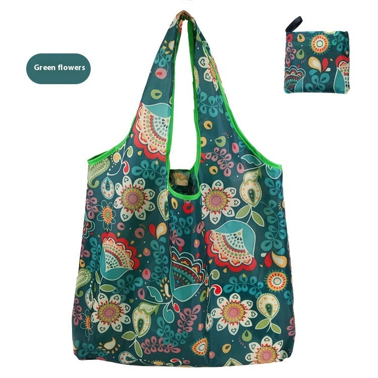Folding Shopping Cartoon Portable Large Capacity Portable Grocery Bag