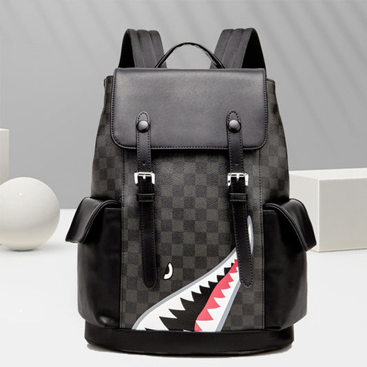 New Fashion Trend Korean Version Casual Large Capacity Backpack