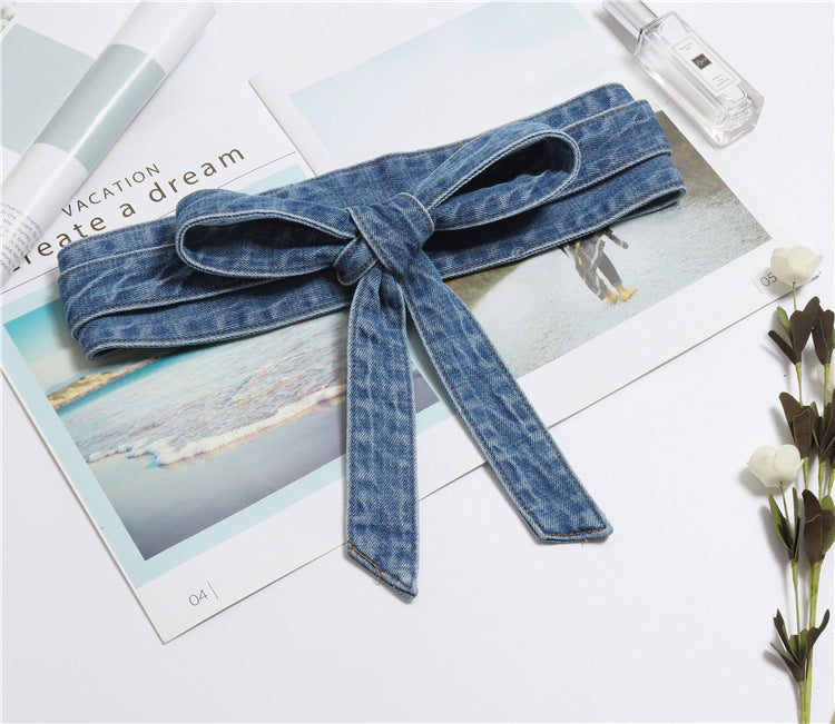 Dame Fashions Nye Vask Denim Butterfly