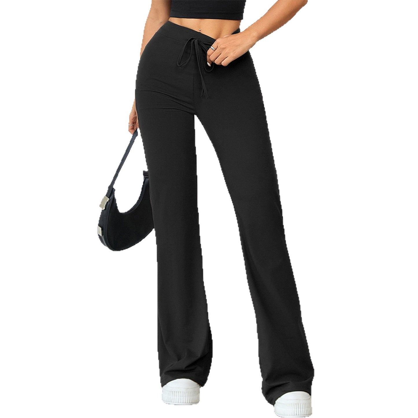 Casual Women's High Waist Hip Lift Outer Wear Slimming Shaping Yoga Pants