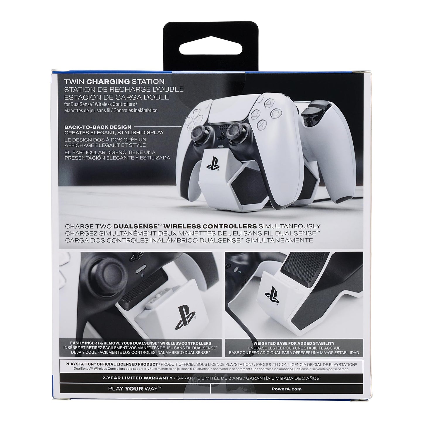 Power A Twin Charging Stand for PlayStation 5 Controller