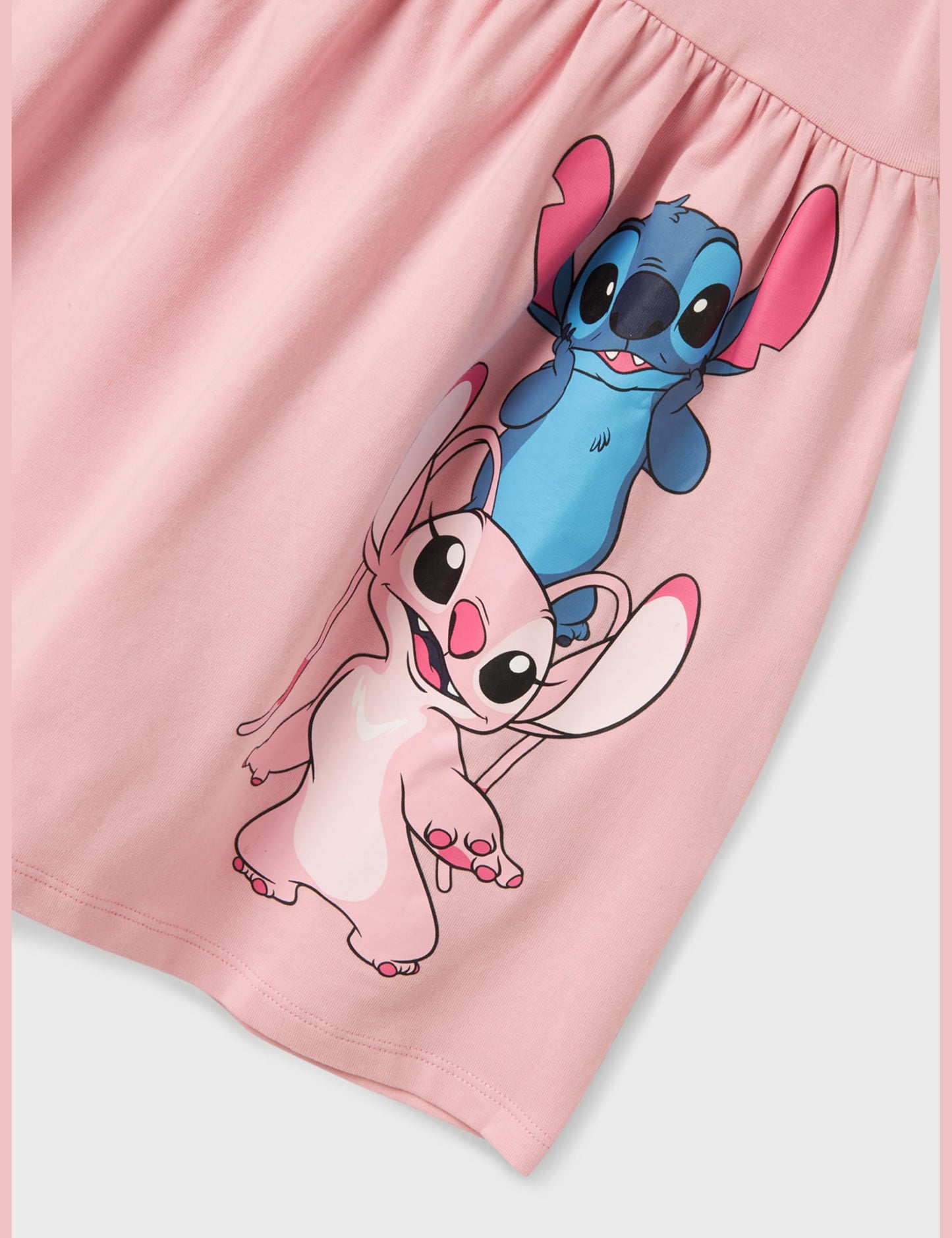 NAME IT flickor Nmfassa Stitch Ss Dress Wdi Nmfassa Stitch Ss Dress Wdi (1-pack)