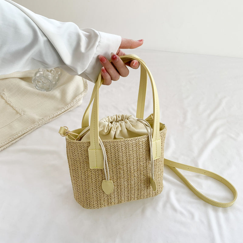 French Fashion Leisure Vacation Straw Woven Bag