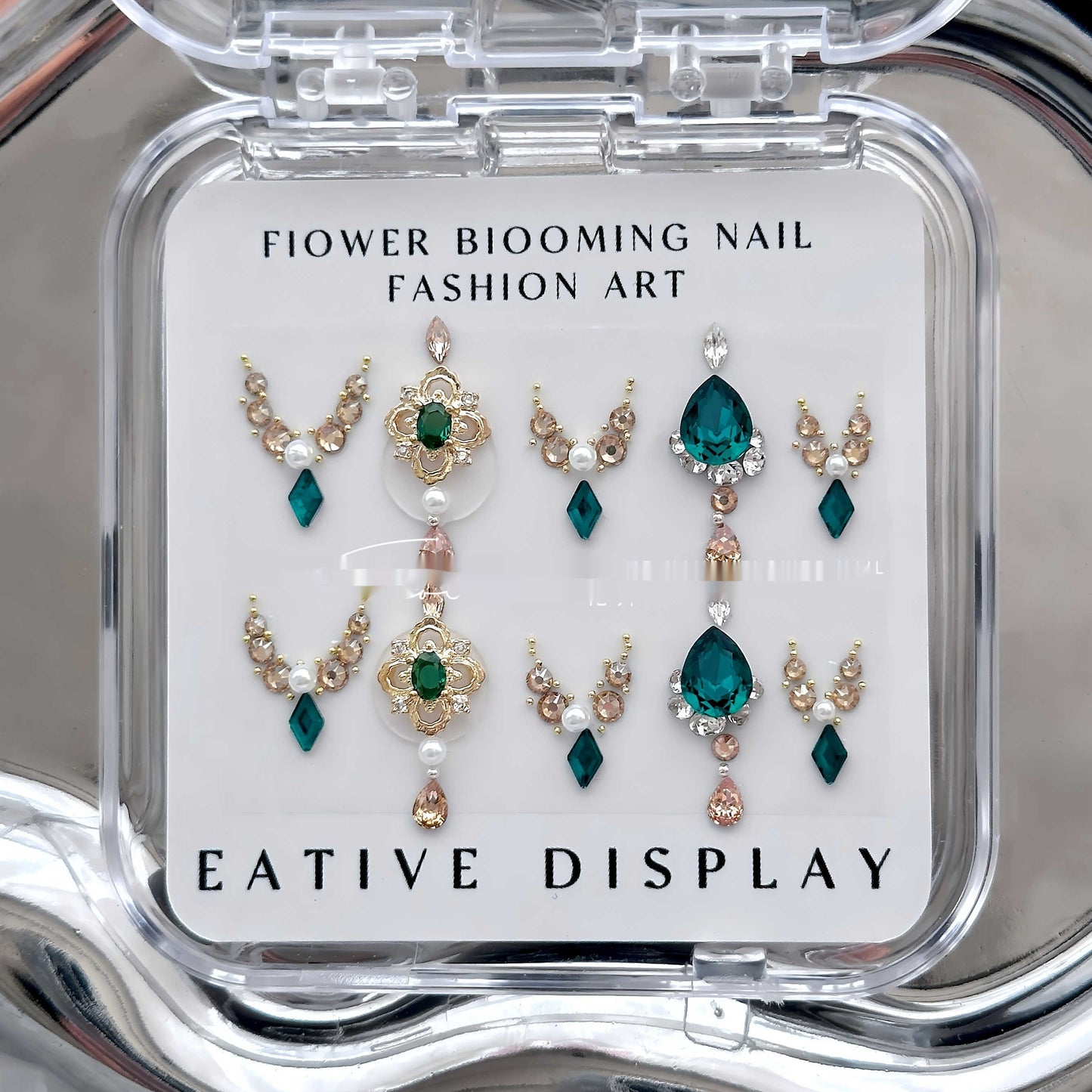 Women's Jade Manicure Ornament Material Package