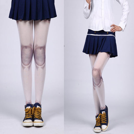 Loli humanoid printed pantyhose