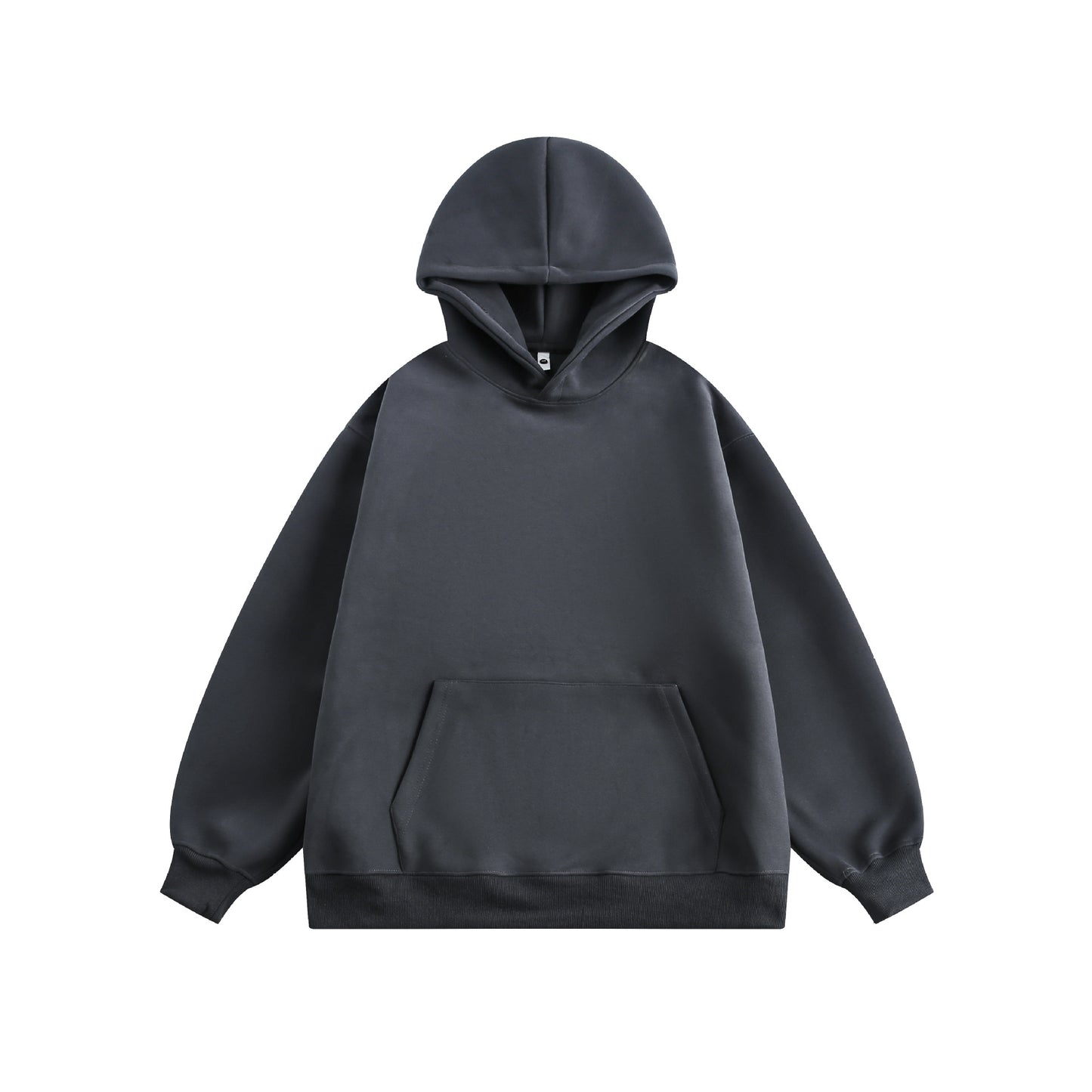 New Couple Simple Pullover Women's Clothing Solid Color All-match Hoodie