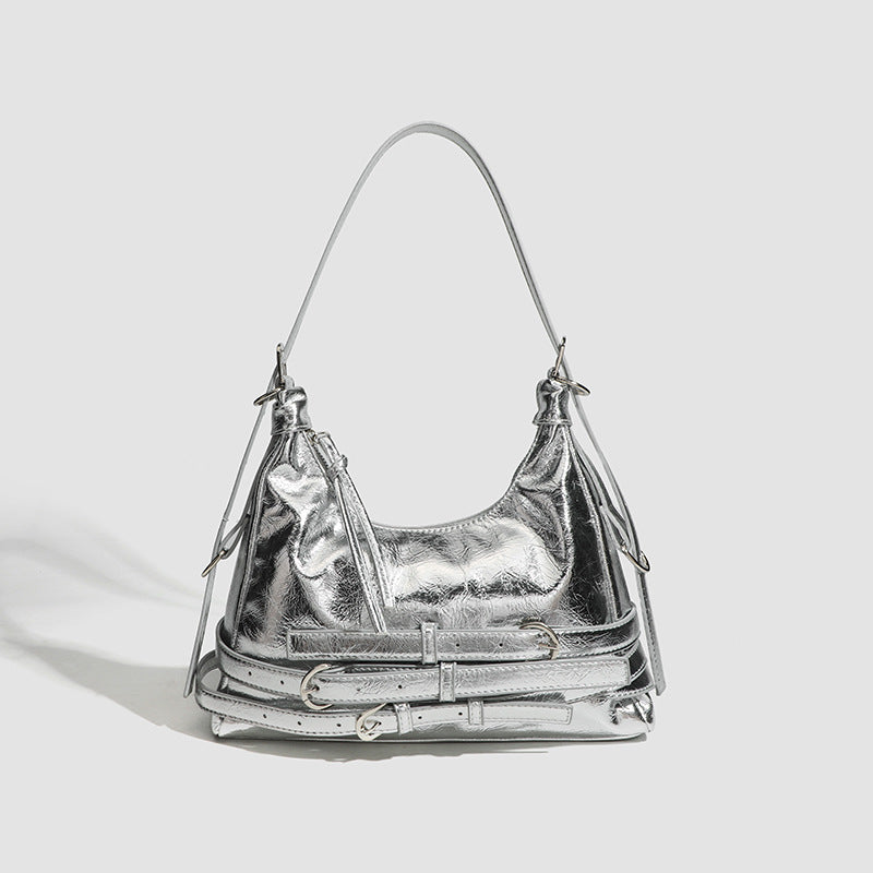 Large Capacity Underarm Bag New Trendy High-end Feeling
