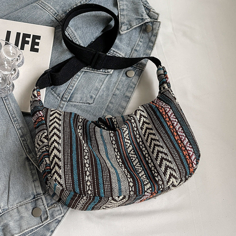 Large-capacity Vintage Versatile Crossbody Bag Fashionable