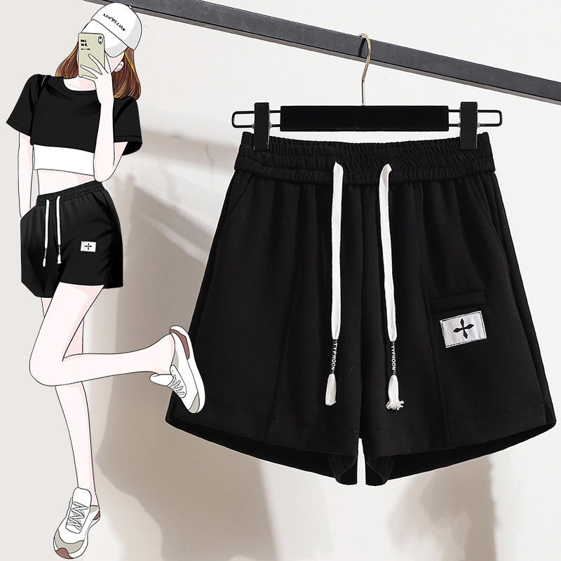 Women's Summer Thin Niche Loose Casual Sports Shorts