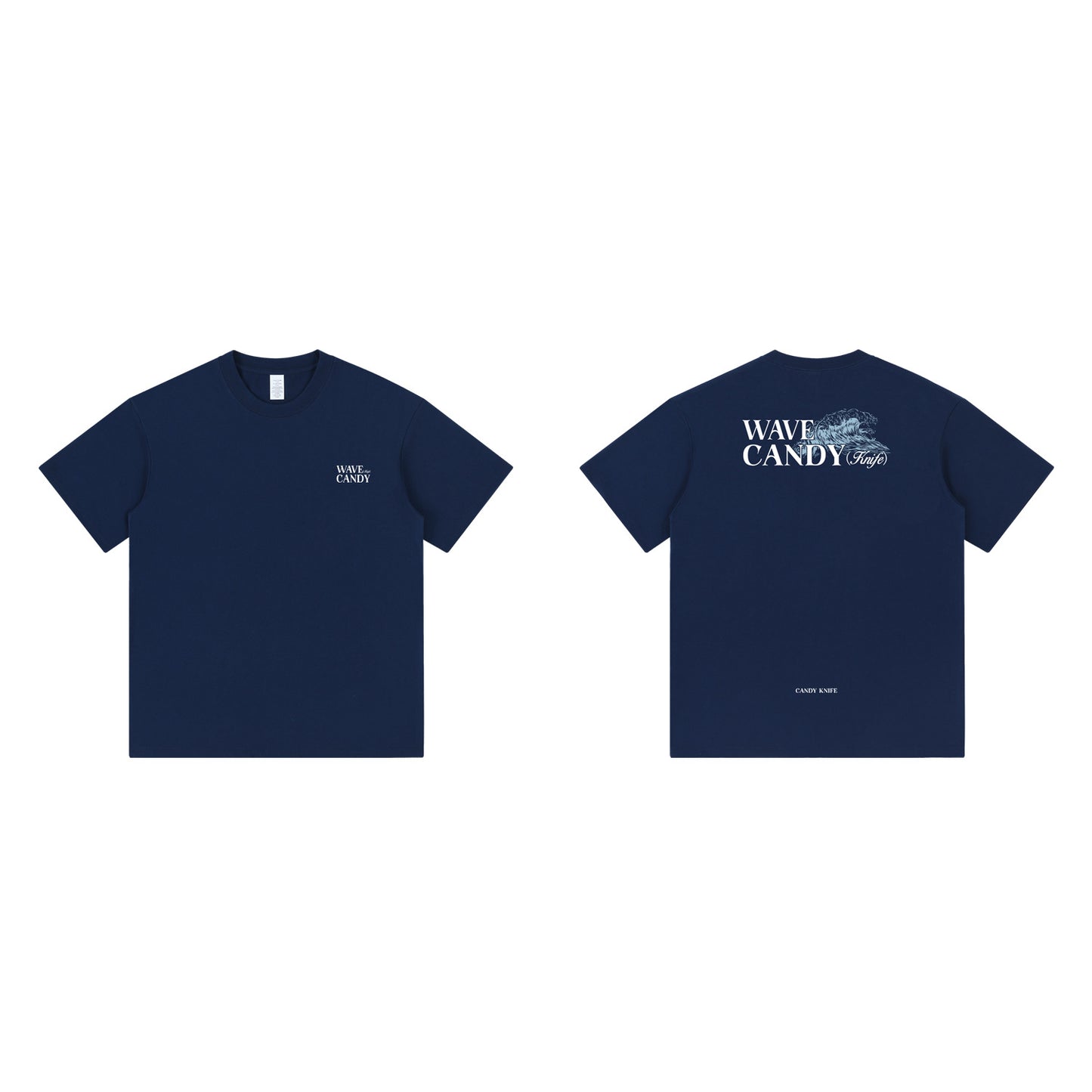 American Retro Wave Printed Heavy Short Sleeve