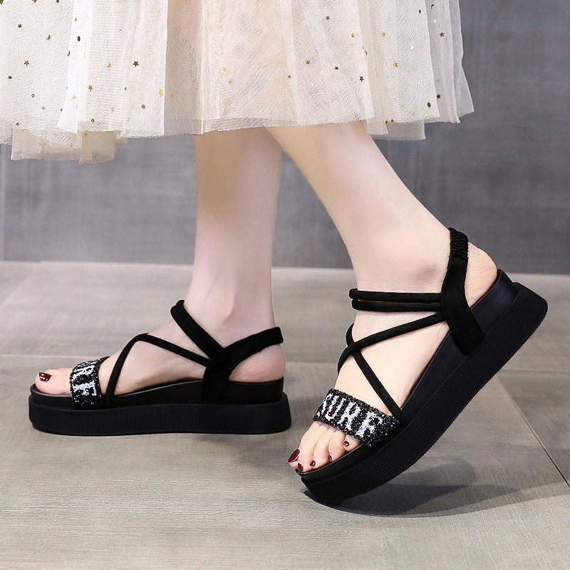 CasualToe Student Flat Sandals Women's Shoes Wholesale