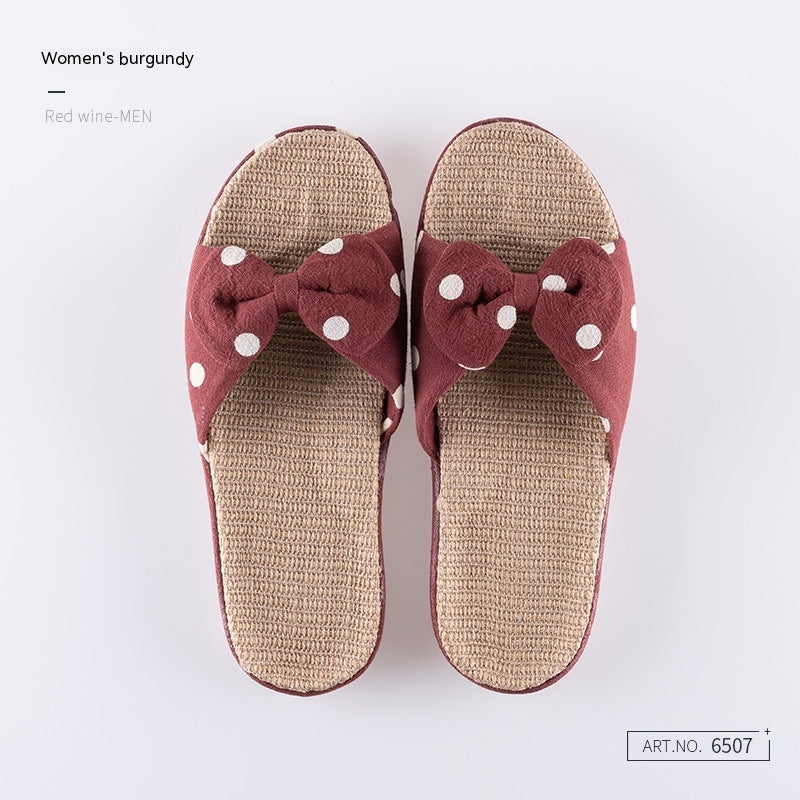 Four Seasons Flax Slippers Large Women's Summer