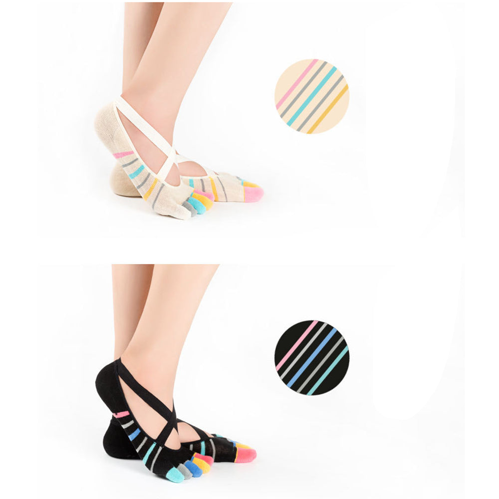 Cotton silicone non-slip boat socks