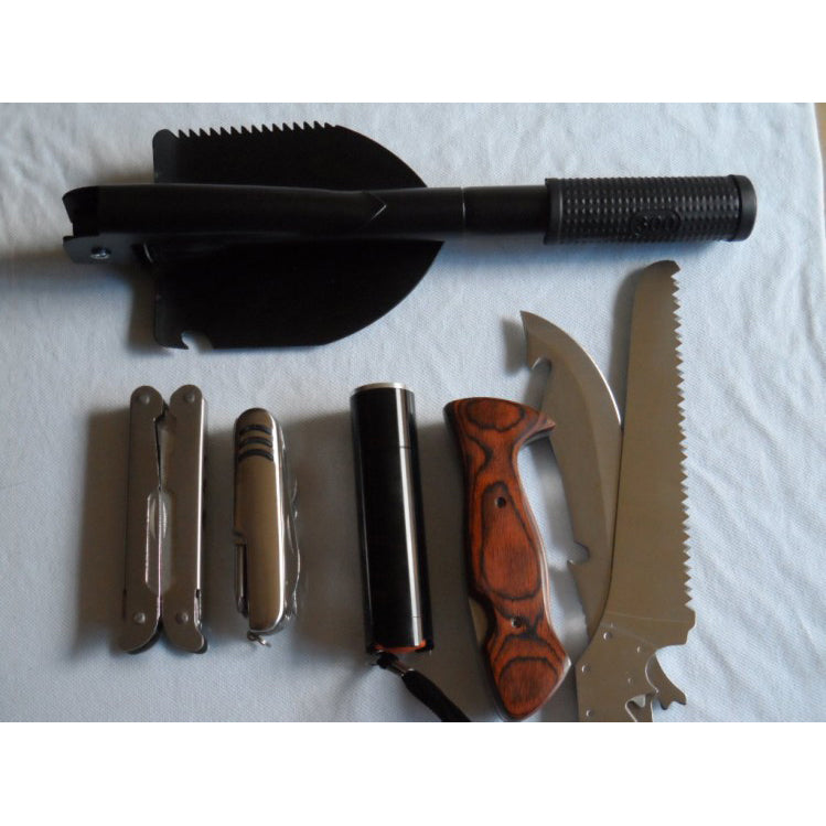Outdoor camping portable combination knife kit