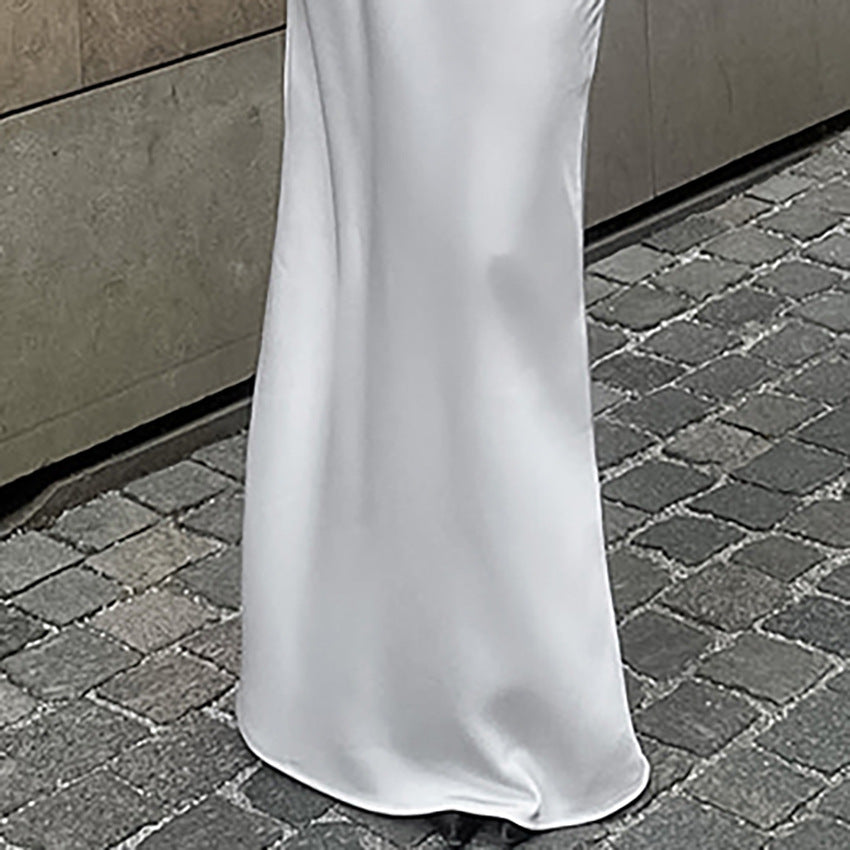 Women's Versatile Slim-fit High Waist Skirt