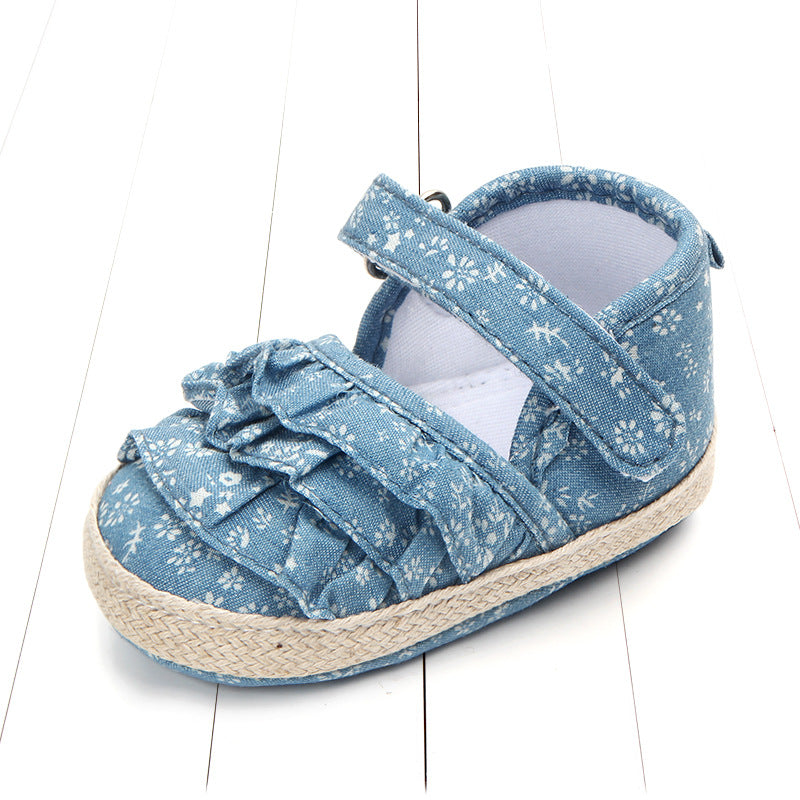 Printed velcro toddler shoes