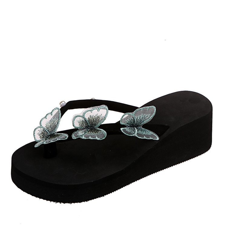 Women's New Style Pancake Bottom Butterfly Slippers